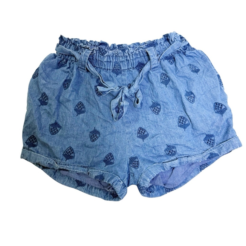 Mini Boden Girls Strawberry Bloomer‎ Shorts size 13Y